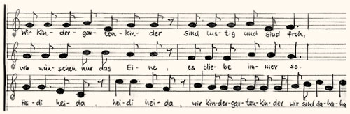 Kindergartensong