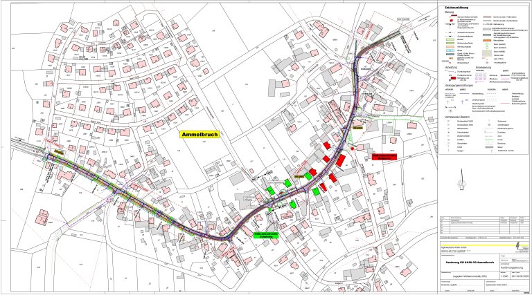 Kreisstraße AN 50; Deckenbauprogramm OD Ammelbruch (2. Bauabschnitt) ... Müllsammelstellen ab 21.09.2026